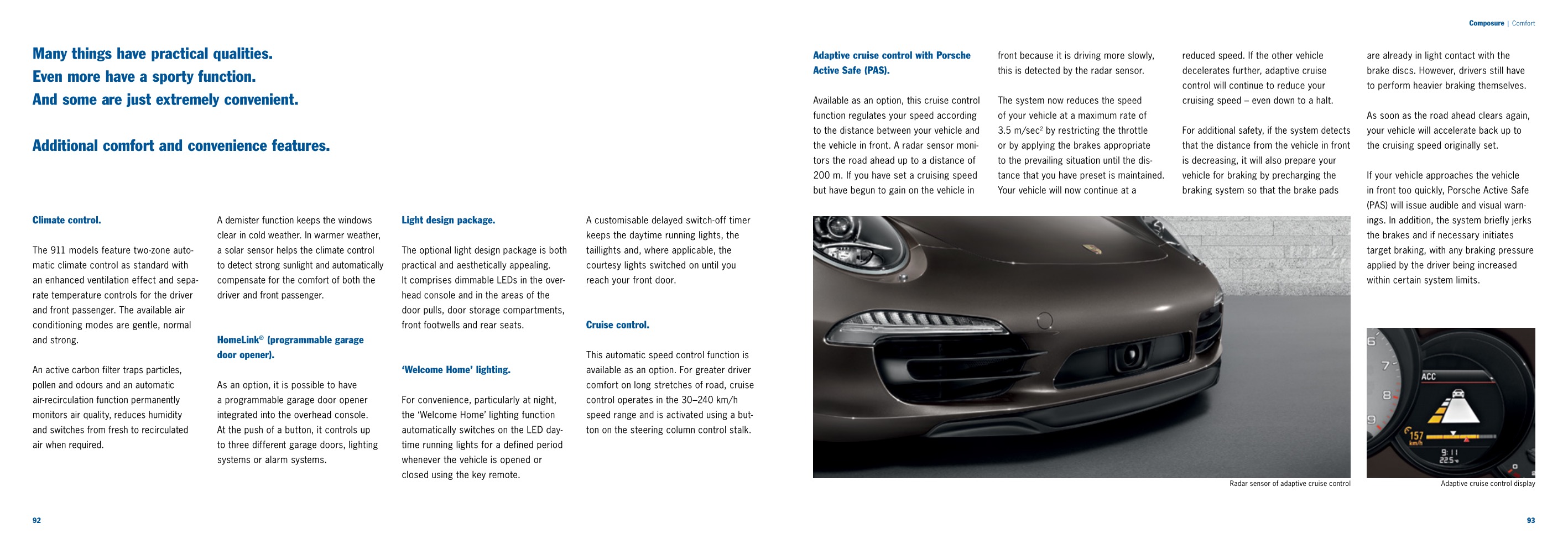 2014 Porsche 911 Brochure Page 33